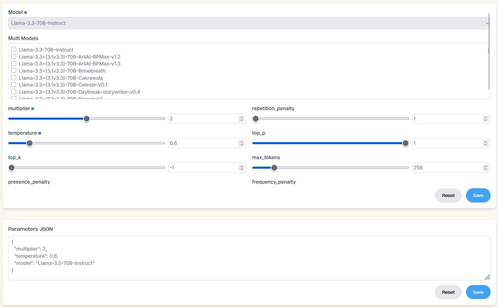 Override Settings Image