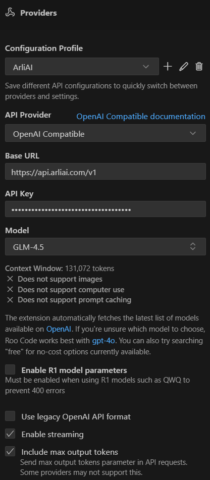Roo Code - screenshot 1